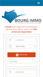 Mobile Screenshot of bourg-immo.com